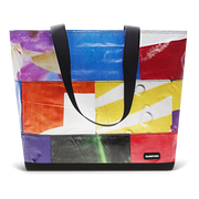 Patchwork Zippered Blake Tote