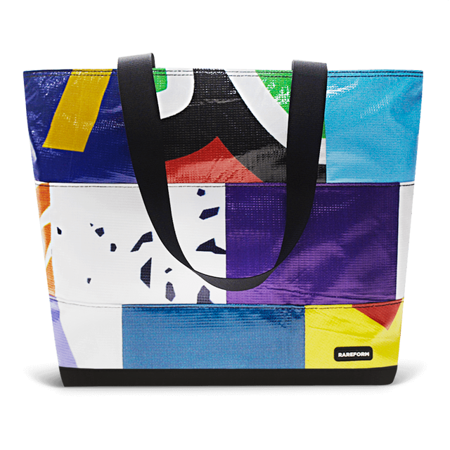 Patchwork Zippered Blake Tote