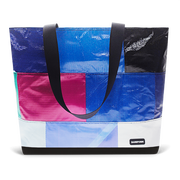 Patchwork Zippered Blake Tote