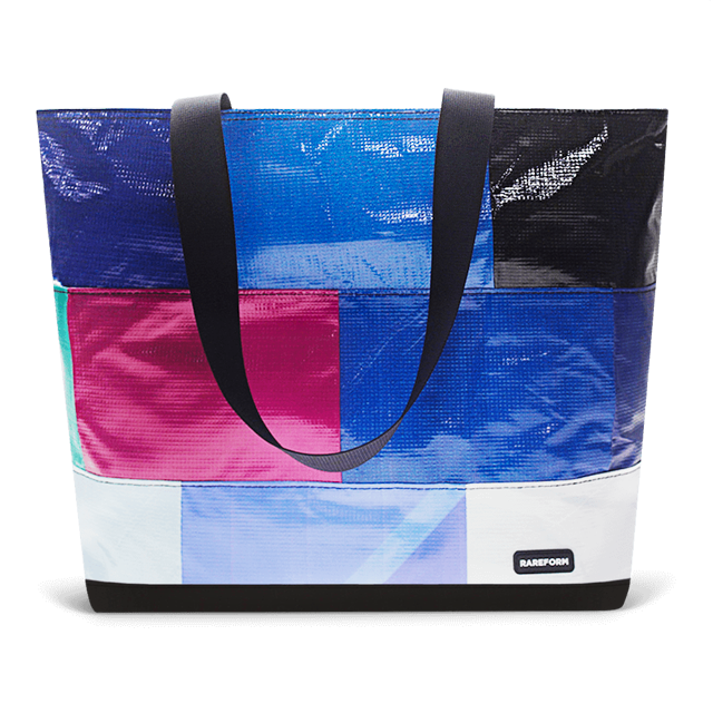 Patchwork Zippered Blake Tote