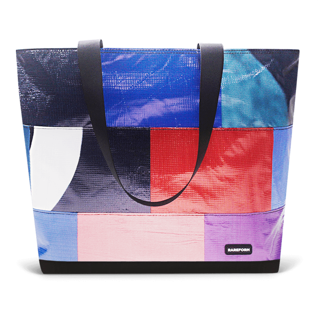 Patchwork Zippered Blake Tote