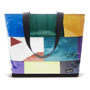 Patchwork Zippered Blake Tote