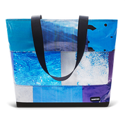 Patchwork Zippered Blake Tote