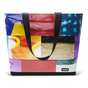 Patchwork Zippered Blake Tote