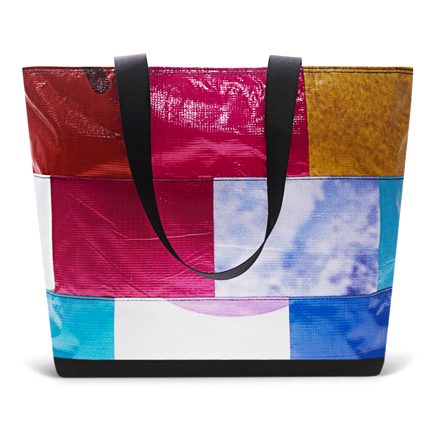 Patchwork Zippered Blake Tote
