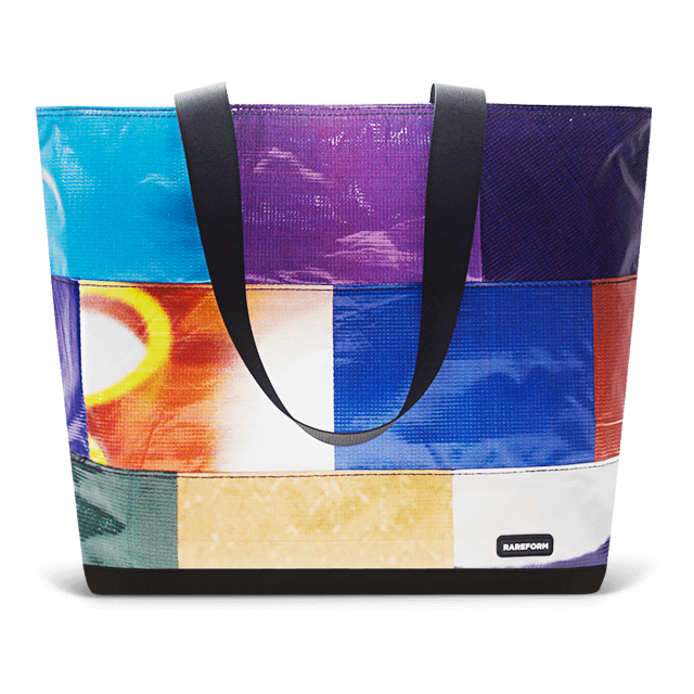 Patchwork Zippered Blake Tote