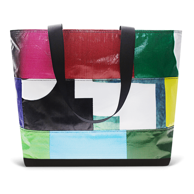 Patchwork Zippered Blake Tote