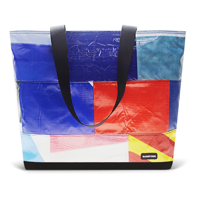 Patchwork Zippered Blake Tote