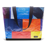 Patchwork Zippered Blake Tote