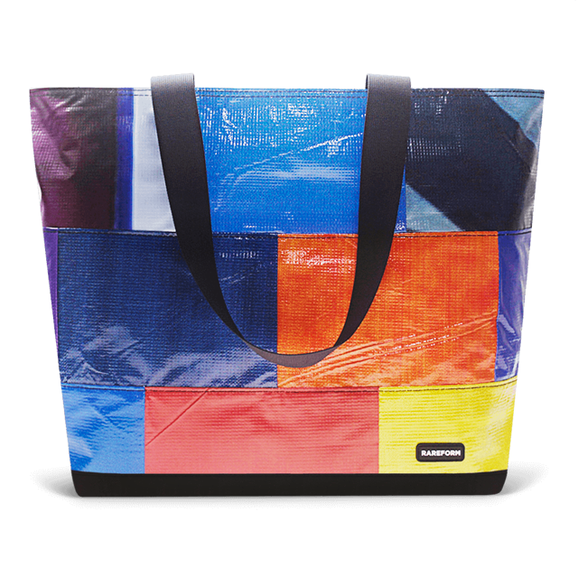 Patchwork Zippered Blake Tote