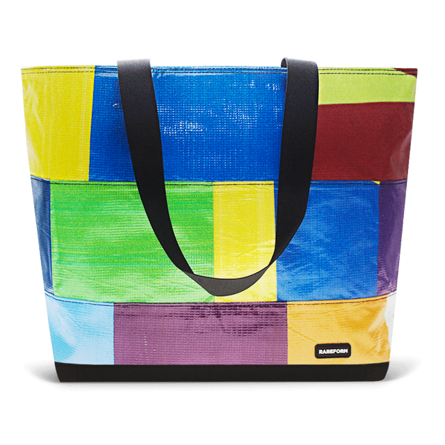 Patchwork Zippered Blake Tote