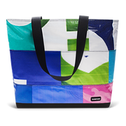 Patchwork Zippered Blake Tote