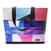 Patchwork Zippered Blake Tote