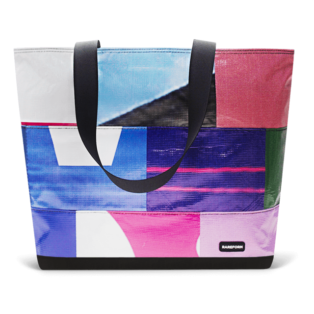 Patchwork Zippered Blake Tote