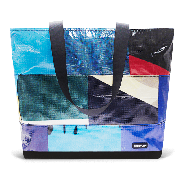 Patchwork Zippered Blake Tote