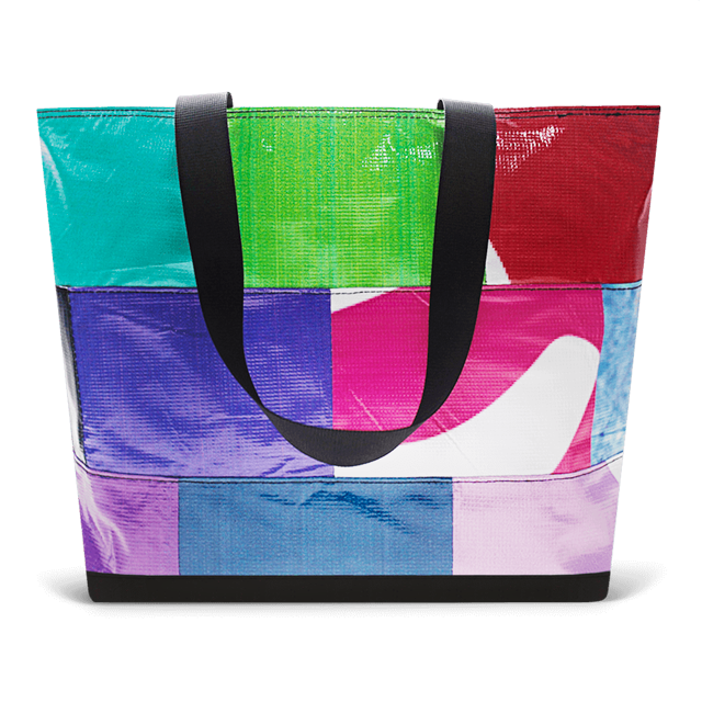 Patchwork Zippered Blake Tote