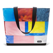 Patchwork Zippered Blake Tote
