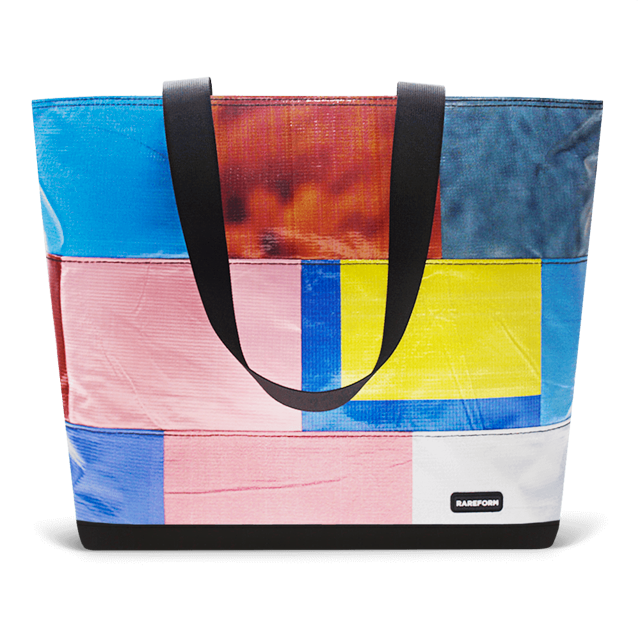 Patchwork Zippered Blake Tote