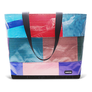 Patchwork Zippered Blake Tote