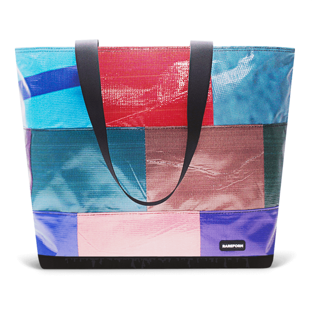 Patchwork Zippered Blake Tote