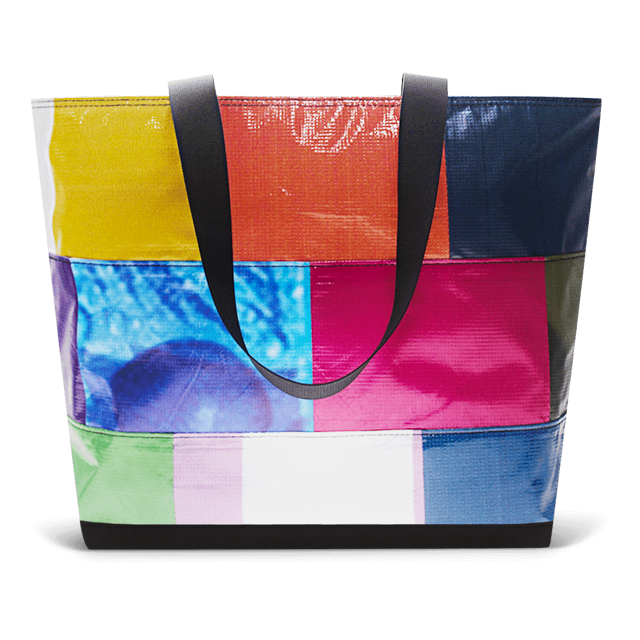 Patchwork Zippered Blake Tote