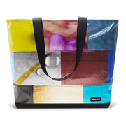 Patchwork Zippered Blake Tote