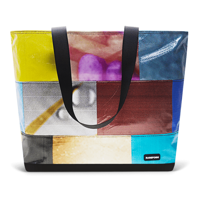 Patchwork Zippered Blake Tote