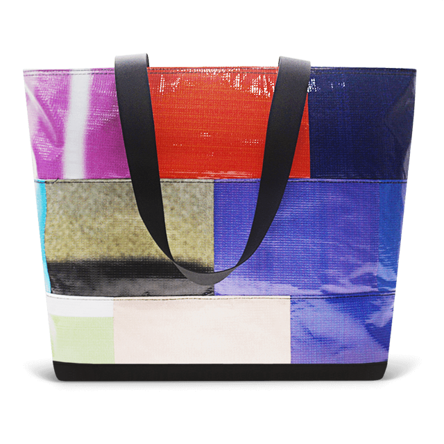 Patchwork Zippered Blake Tote