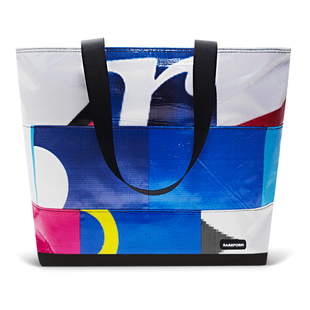 Patchwork Zippered Blake Tote