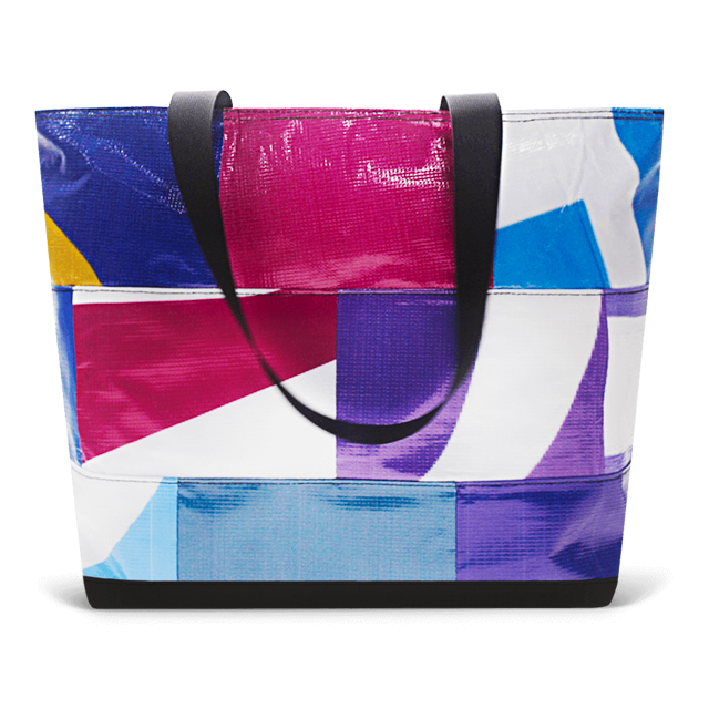 Patchwork Zippered Blake Tote
