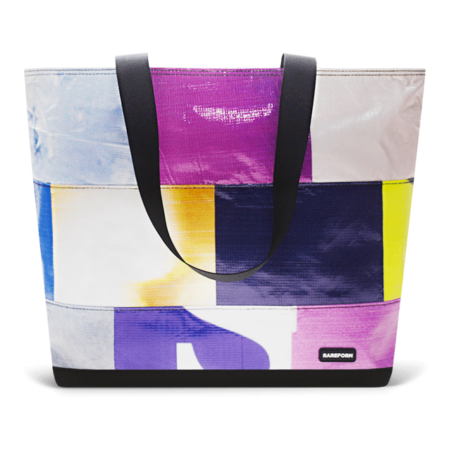 Patchwork Zippered Blake Tote
