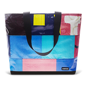 Patchwork Zippered Blake Tote