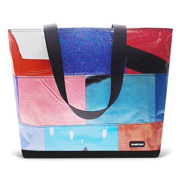Patchwork Zippered Blake Tote