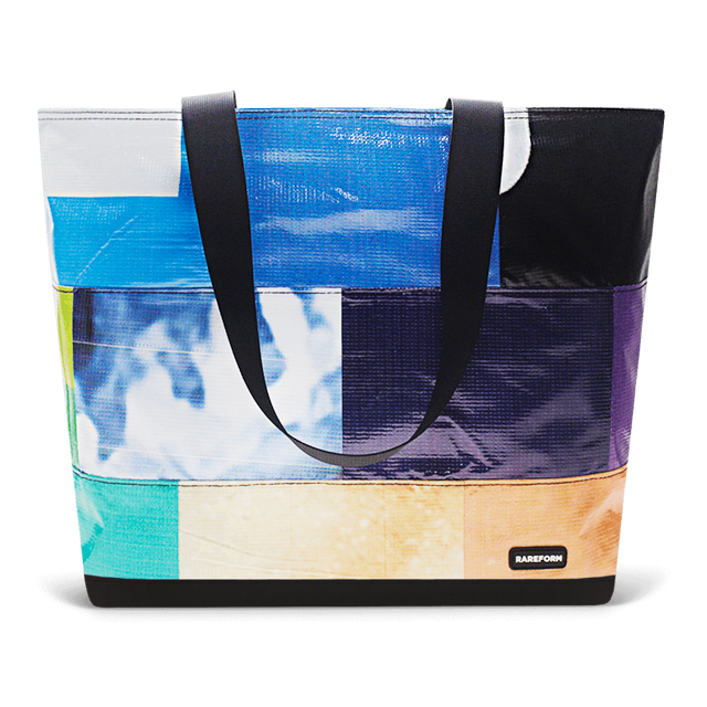 Patchwork Zippered Blake Tote