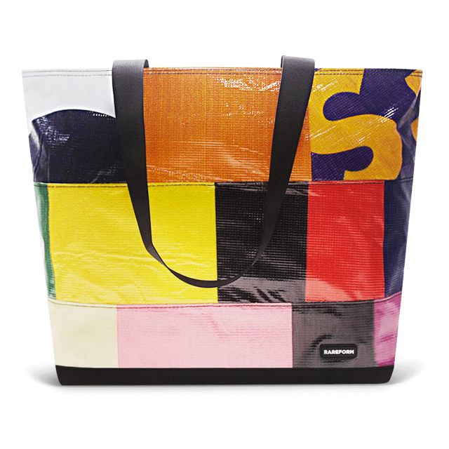 Patchwork Zippered Blake Tote