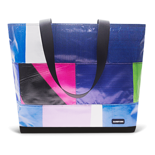 Patchwork Zippered Blake Tote