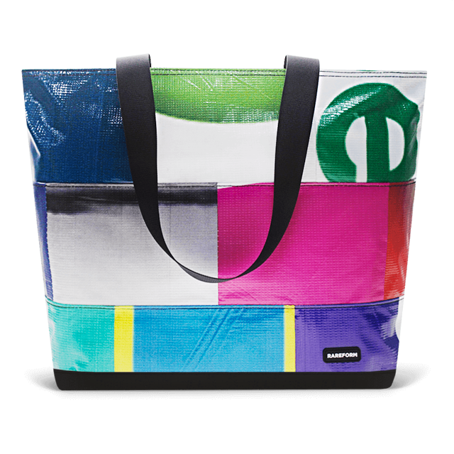 Patchwork Zippered Blake Tote