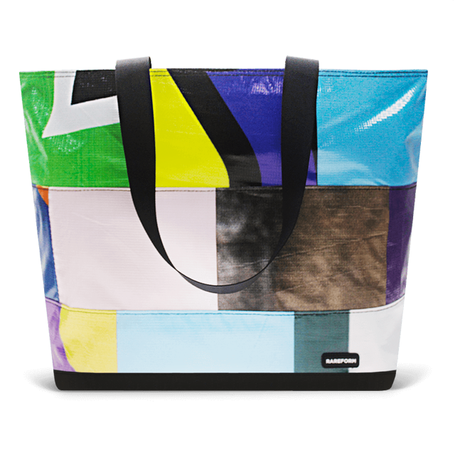 Patchwork Zippered Blake Tote