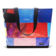 Patchwork Zippered Blake Tote