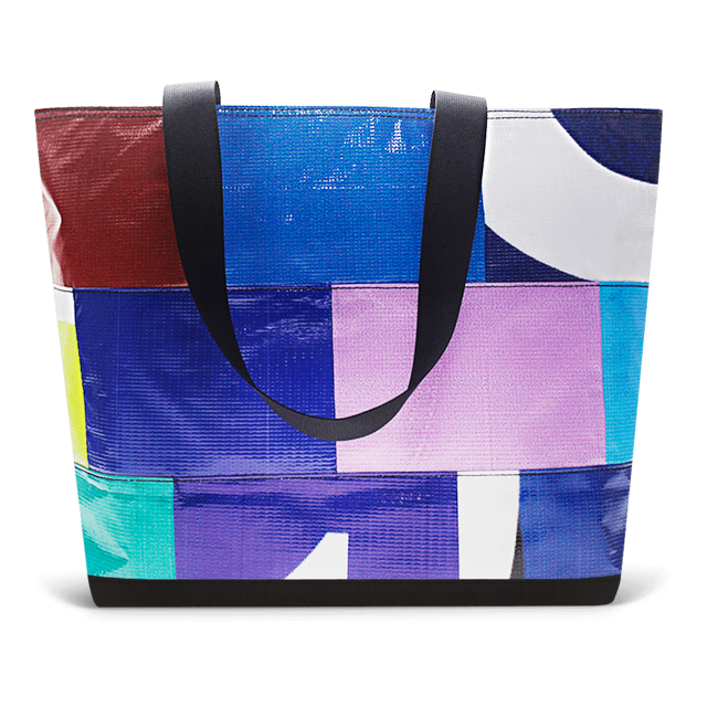Patchwork Zippered Blake Tote