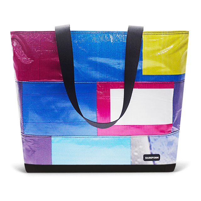 Patchwork Zippered Blake Tote