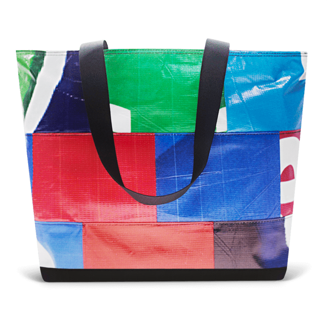 Patchwork Zippered Blake Tote