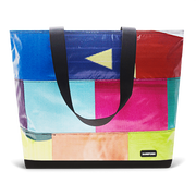 Patchwork Zippered Blake Tote