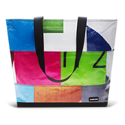 Patchwork Zippered Blake Tote