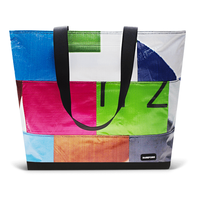 Patchwork Zippered Blake Tote