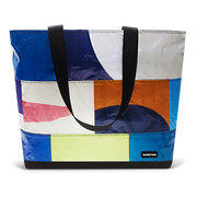 Patchwork Zippered Blake Tote