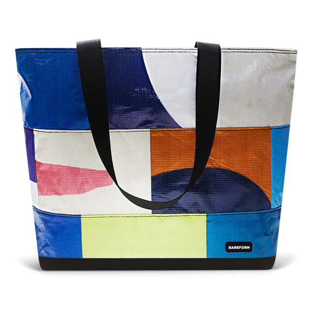 Patchwork Zippered Blake Tote