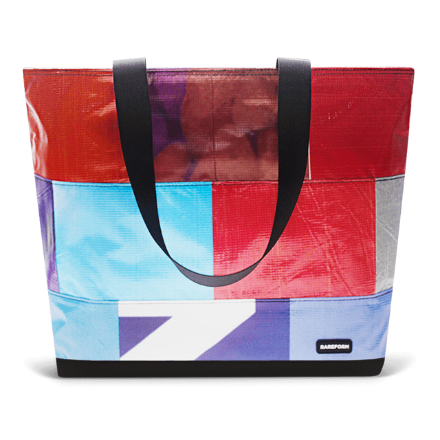 Patchwork Zippered Blake Tote