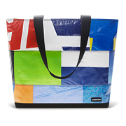 Patchwork Zippered Blake Tote