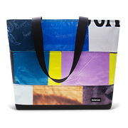 Patchwork Zippered Blake Tote